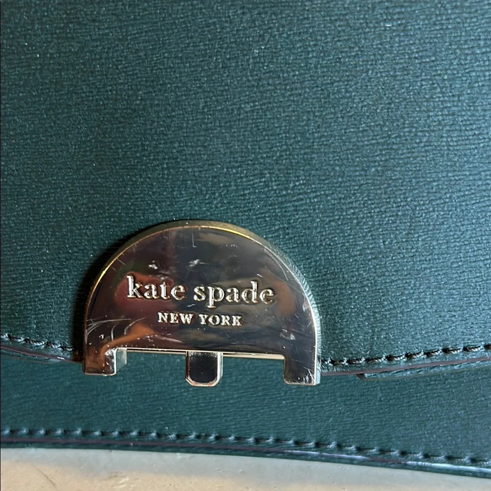 Kate Spade Forest Green Crossbody Bag - Picture 2 of 11
